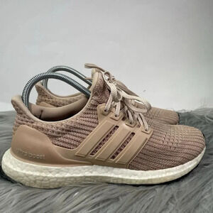 Adidas Ultra Boost 4.0 Size 7.5 Shoes Pink Athletic Running Sneakers